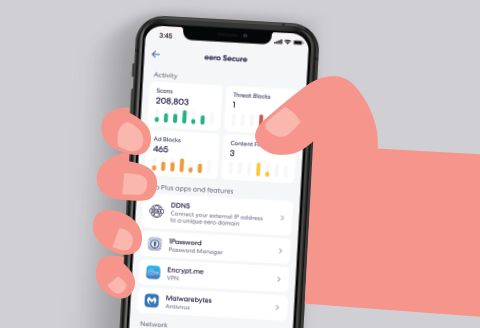 Stay safe online with eero Secure Image