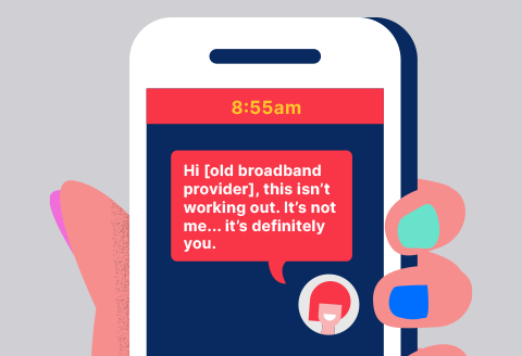 How to switch broadband providers Image