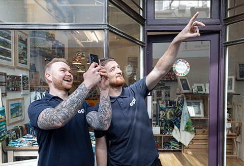 Half and half – or full-on Welsh (when you put it another way) Image